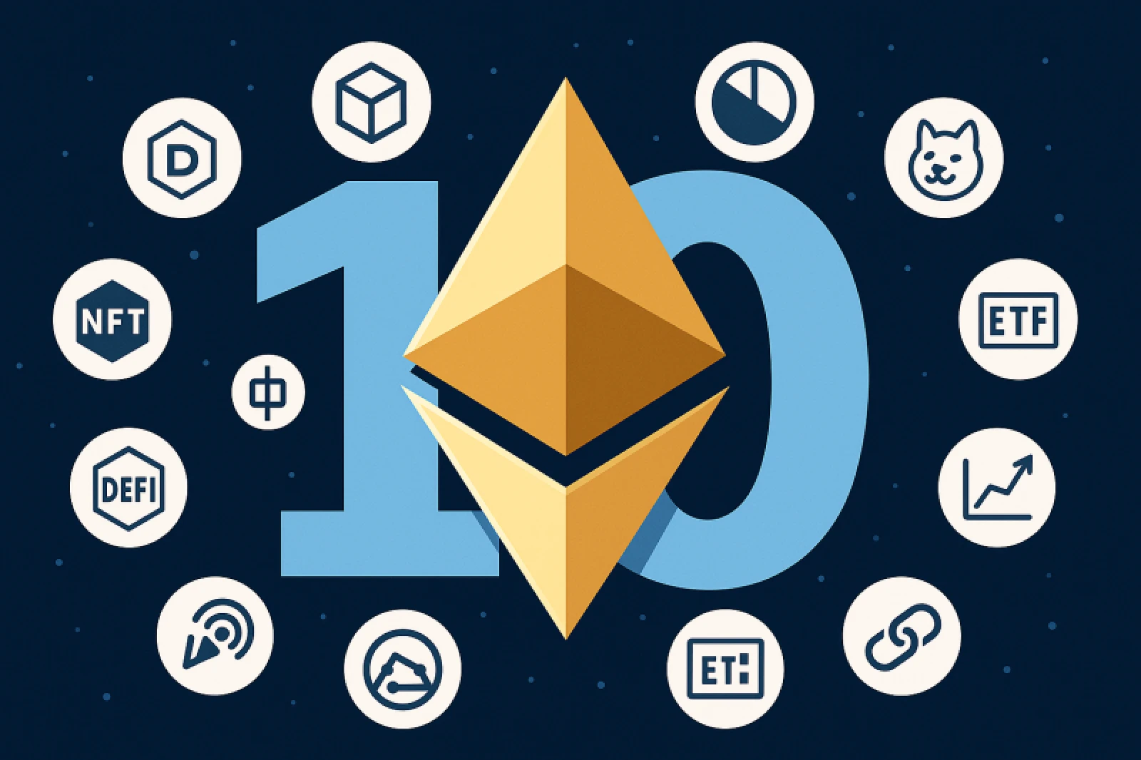 Ethereum’un Kriptoyu Değiştirdiği 10 Yol: 10 Yıllık Devrim