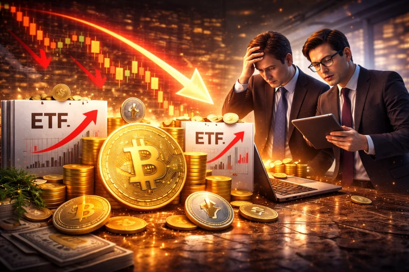 ABD Spot Kripto ETF’lerinde 240 Milyon Dolarlık Çıkış: Bitcoin Fonları Başrolde