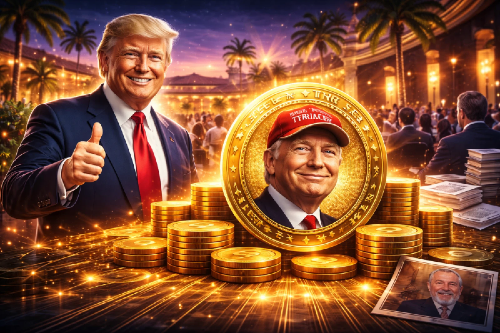 $TRUMP Memecoin %50 Yükseldi: Mar-a-Lago Daveti ve Epstein Soruşturması Gündemi Değiştirdi